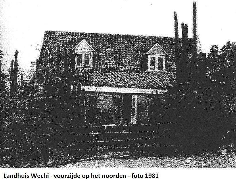 01. Wechi voorzijde op het noorden 1981